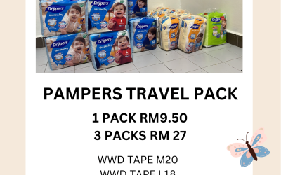 PAMPERS TRAVEL PACK