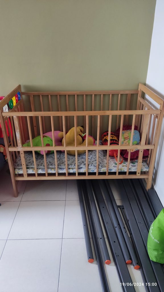 Car seat dan katil baby