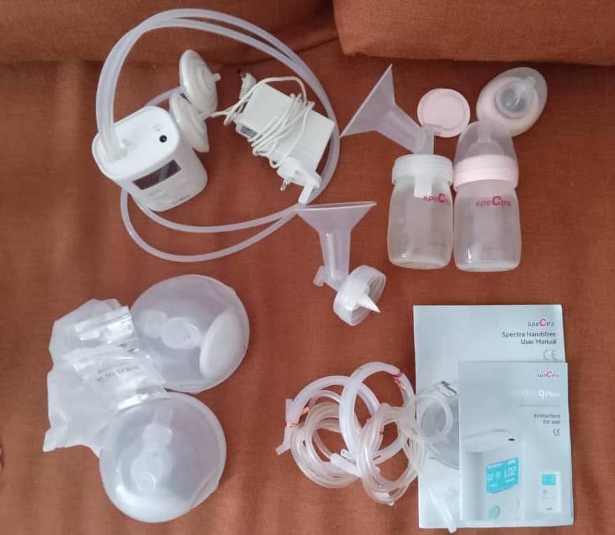 Spectra 9 plus double breast pump