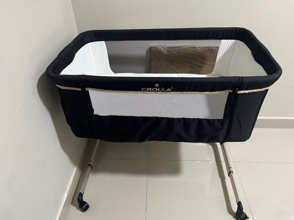 CROLLA STELLA BEDSIDE COT