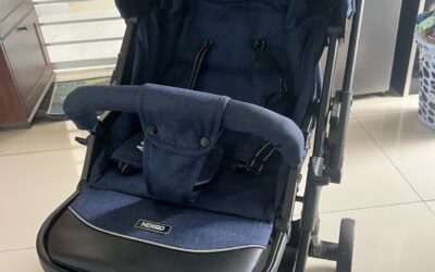 NEXGO EZ FLIP TWO WAY Baby Stroller Navy Blue