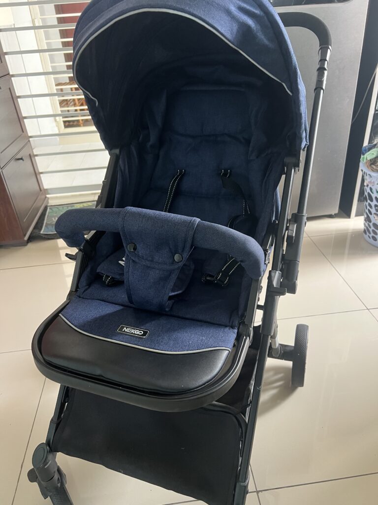NEXGO EZ FLIP TWO WAY Baby Stroller Navy Blue