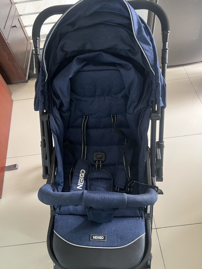 NEXGO EZ FLIP TWO WAY Baby Stroller Navy Blue