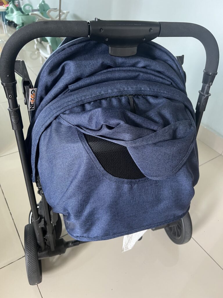 NEXGO EZ FLIP TWO WAY Baby Stroller Navy Blue