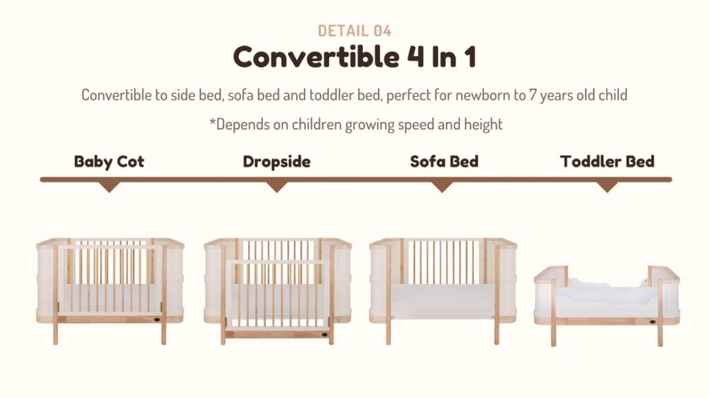 Funbies baby cot